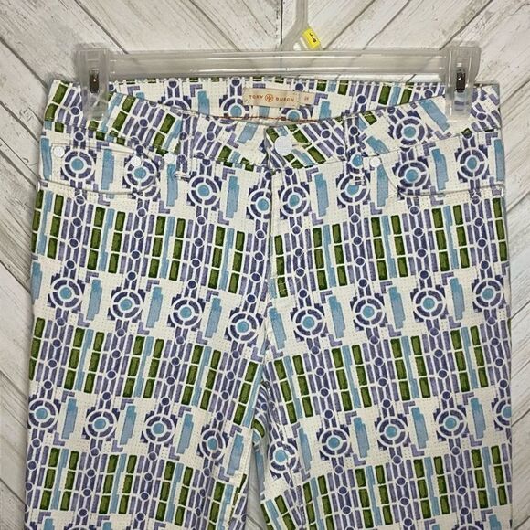 Tory Burch patterned skinny jeans - Picture 3 of 9